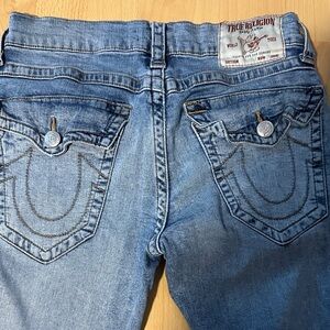 True Religion Women's Light Blue Boot Cut Jeans